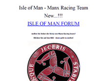 Tablet Screenshot of manx-racing.com